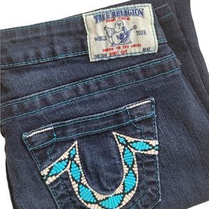 True Religion Boot Cut Jeans - Size 28